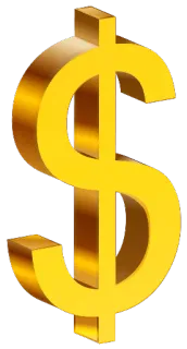 💵 e3e8c7e7 美元符号, 钱, 货币, 黄金, 金融, 财富 telegram sticker