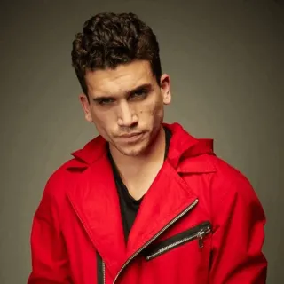 🐞 f2655573 Denver Money Heist 纸钞屋, la casa de papel, 丹佛, 海梅·洛伦特, Netflix, 角色 whatsapp sticker