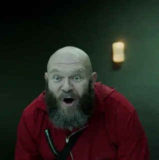 Money heist @BAI2MAG telegram stickers