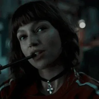 🍸 c3081084 Tokyo Money Heist Tokyo, Phi Vụ Thế Kỷ, La Casa de Papel, Nữ diễn viên, Úrsula Corberó telegram sticker