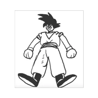 😡 f94819a1 Goku Dragon Ball 悟空, ドラゴンボール, アニメ, 漫画, キャラクター, 格闘 telegram sticker