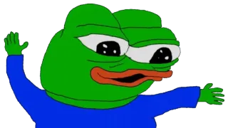 🕺 51631164 Pepe the Frog pepe, rana, meme, internet, cartone animato telegram sticker