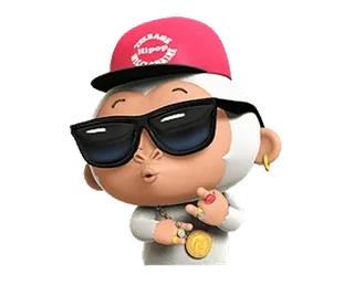 Monke @Stickersey whatsapp stickers