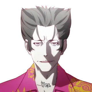 👍 cf63b1f8 Yes. Anime, Tak, Postać, Wyraz, Fajne telegram sticker