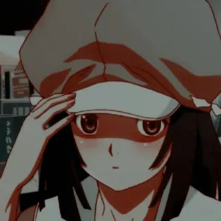 🧿 8e550510 anime girl, cartoon, manga, portrait, illustration telegram sticker