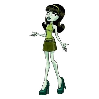 🤷 7cb1fd52 Ghoulia Yelps Monster High ghoulia, monster, high, cartoon, monster high telegram sticker