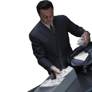 The Wolf @monstertraders whatsapp stickers