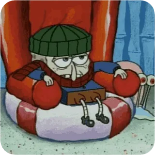 😴 19ed4883 Squilliam Fancyson SpongeBob SquarePants kartun, animasi, Squilliam, Spongebob, Squidward whatsapp sticker