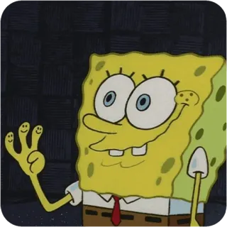 😴 d4e51c42 Spongebob Squarepants Spongebob, kartun, lucu, karakter, animasi, Nickelodeon whatsapp sticker