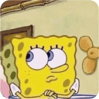 😴 e178e60d Spongebob spongebob, kartun, nickelodeon, meme, lucu, karakter whatsapp sticker