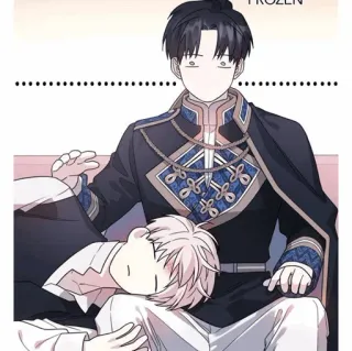 ⛲️ 08772a26 FROZEN อนิเมะ, ผู้ชาย, นอนหลับ, ตัก, นั่ง, การ์ตูน telegram sticker