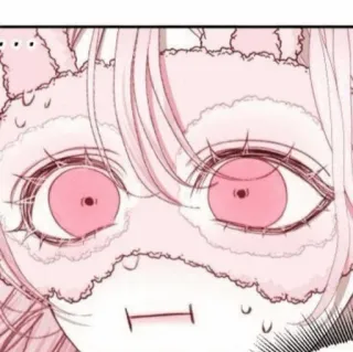 ⛲️ e27972d1 อนิเมะ, สีชมพู, ดวงตา, ผ้าปิดตา, การ์ตูน, น่ารัก telegram sticker