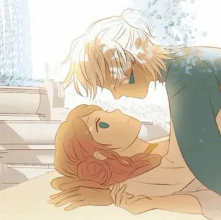 ⛲️ ed65f065 ความรัก, คู่รัก, รัก, การ์ตูน, ภาพประกอบ, ความรักใคร่ telegram sticker