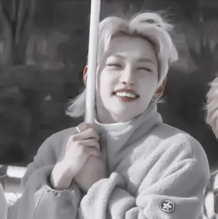 📦 efec00ff Felix felix, kpop, idole, stray kids, mignon, sourire, asiatique, chanteur whatsapp sticker