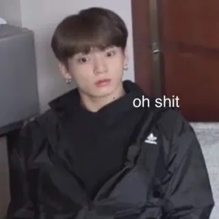 😐 11635dd4 oh shit Meme, Reaktion, Oh Scheiße, Überraschung, Ausdruck telegram sticker
