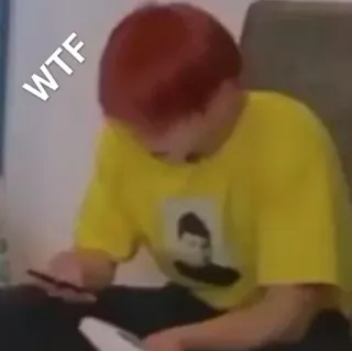 😐 2f73fc95 WTF wtf, ausdruck, casual, reaktion telegram sticker