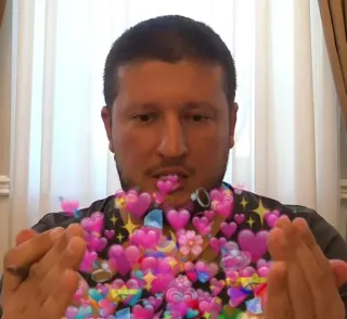 ♥️ f6103877 serca, emotikony, miłość, iskierki, uczucie, świętowanie, życzliwość whatsapp sticker