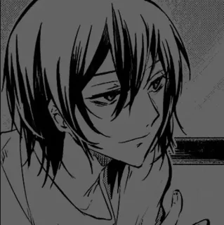 ❄️ 5a827f38 Animé, Manga, Portrait, Illustration, Garçon telegram sticker