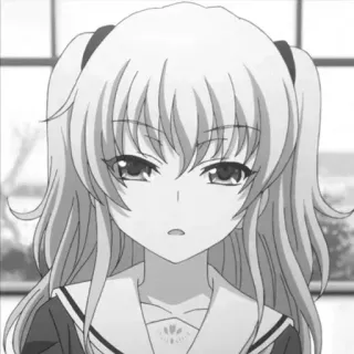 ❄️ 8d50b347 Charlotte Anime, Fille, Charlotte, Mignon, Manga telegram sticker