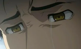 😢 a4fd40e0 weinen, traurig, tränen, anime, emotion, mann telegram sticker