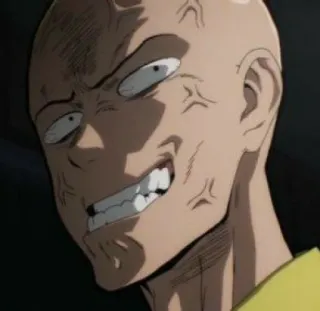 😅 a8f3abce Saitama One-Punch Man Anime, Cartoon, Lustig, Saitama, One-Punch Man telegram sticker