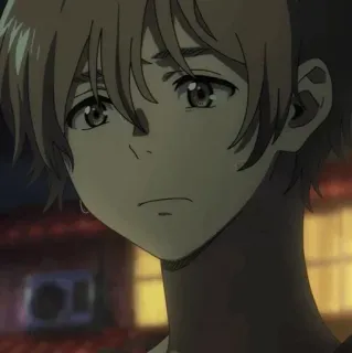 🥱 34259b3a Anime, Anak laki-laki, Potret, Sedih, Manga, Karakter whatsapp sticker