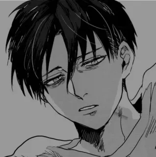 🥱 66f80ab2 Levi Ackerman Attack on Titan Anime, Manga, Karakter, Levi, Attack on Titan, Skala Abu-abu whatsapp sticker