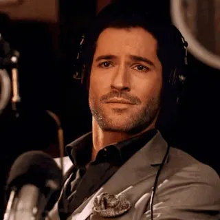 😶 cb9f6fbc Lucifer Morningstar Lucifer Люцифер, Люцифер Морнингстар, Том Эллис, Fox, Сериал, Драма telegram sticker