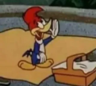 🤥 720d3384 Woody Woodpecker Woody Woodpecker, phim hoạt hình, chim, hoạt hình, dã ngoại telegram sticker