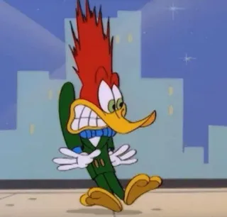 😨 7ff3a3eb Woody Woodpecker woody woodpecker, hoạt hình, chim, phim hoạt hình, vui nhộn, hài hước telegram sticker