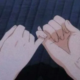 ❤️ 91330119 manos, promesa meñique, promesa, amistad, amor, acuerdo whatsapp sticker