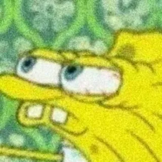 🧽 50134023 Spongebob 스폰지밥, 만화, 니켈로디언, 밈 telegram sticker