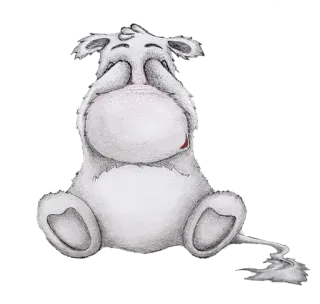 🙈 d0609a72 Cartone animato, Animale, Triste, Piangere, Emozione, Schizzo, Carino telegram sticker