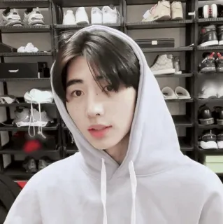 🏏 265c0de2 คน, ผู้ชาย, เสื้อฮู้ด, ภาพเหมือน, ในร่ม telegram sticker