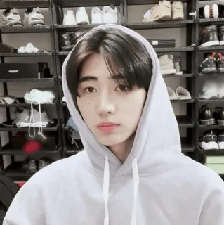 🏏 359b78b5 ผู้ชาย, เสื้อมีฮู้ด, ภาพเหมือน, คน, ในร่ม telegram sticker