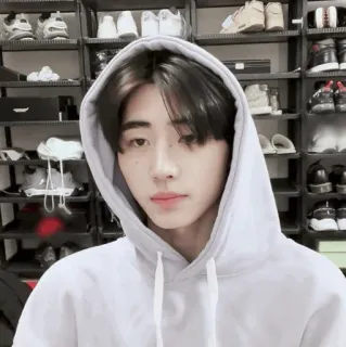 🪙 bae2af97 คน, ผู้ชาย, เสื้อมีฮู้ด, ภาพเหมือน, เอเชีย telegram sticker