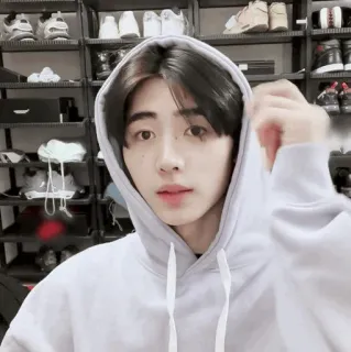 ☁️ c5c5a26b คน, เสื้อมีฮู้ด, วัยรุ่น, ผู้ชาย, ภาพเหมือน telegram sticker