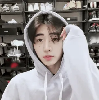 🪙 f2352ced คน, ผู้ชาย, เสื้อมีฮู้ด, เกาหลี, เอเชีย, หล่อ, เด็กผู้ชาย telegram sticker