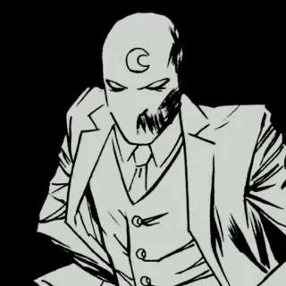 ✣➺ @yuki_stikers ﹌ 🌙Moon Knight 🌙 telegram stickers