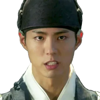 😡 229c58da Park Bo-gum Love in the Moonlight attore, drama coreano, drama storico, attore coreano, ritratto telegram sticker