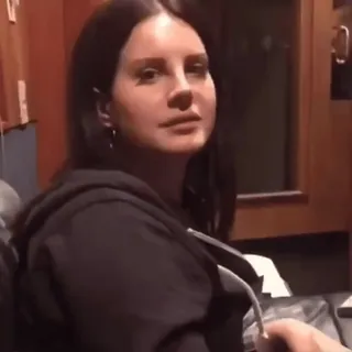 🖕 9d62d7c5 Lana Del Rey lana del rey, chanteuse, musicien, célébrité whatsapp sticker