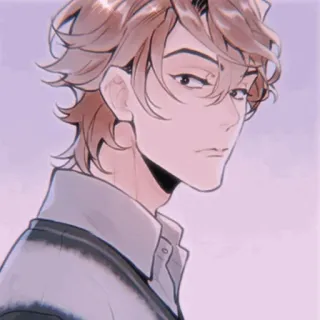 🎐 3054e226 anime, manga, illustration, portrait, character, art telegram sticker