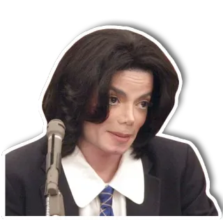 ❓ ade0cb22 Michael Jackson Michael Jackson, nhạc sĩ, ca sĩ, ngôi sao nhạc pop, nghệ sĩ telegram sticker