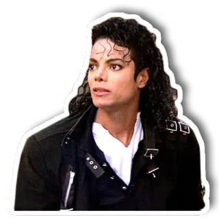 😦 e950a10b Michael Jackson michael jackson, ca sĩ, nhạc pop, âm nhạc, biểu tượng, vũ công telegram sticker