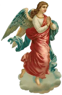 😇 8ba72e1b Angel 天使, 祈祷, 翅膀, 宗教, 天堂, 神圣, 精神 telegram sticker