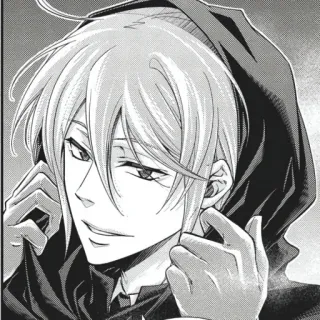 ♟ ed1308cc William James Moriarty Moriarty the Patriot manga, anime, personaje, moriarty, sudadera con capucha, retrato telegram sticker