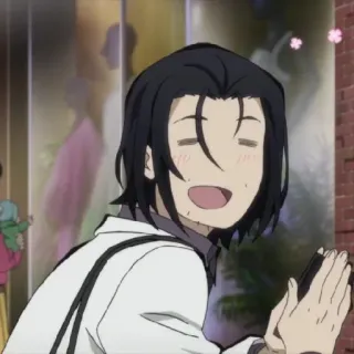 🥀 334e184d anime, cười, vui vẻ, nhân vật, chân dung telegram sticker