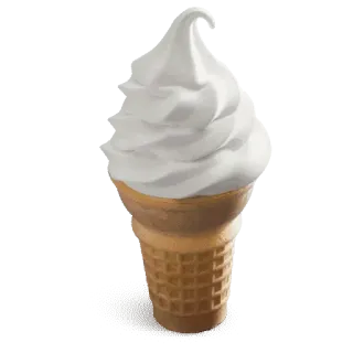 🥳 f6648a6d sorvete, cone, sobremesa, comida, doce, guloseima whatsapp sticker