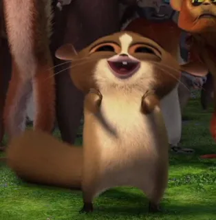 🤪 ae9fa254 Mort Madagascar 여우원숭이, 만화, 귀여운, 동물, 행복한 telegram sticker