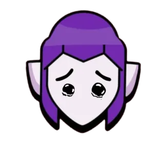 🥲 3bcef0aa Mortis Brawl Stars sad, crying, Mortis, Brawl Stars, character telegram sticker
